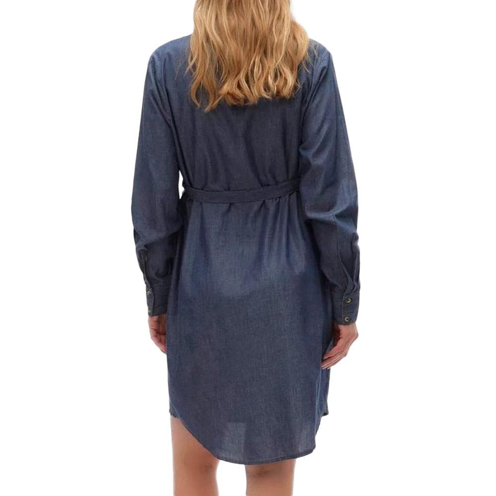 Robe de Grossesse Bleu Femme Mamalicious Natalia 2