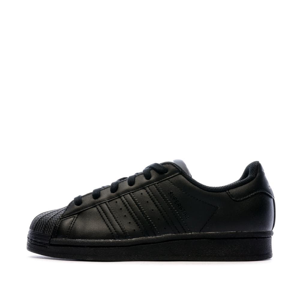 Superstar Baskets Noires Garçon Adidas 1