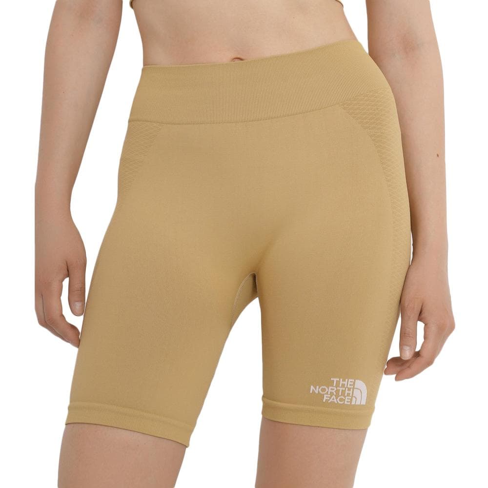 Short Marron Femme The North Face New Seamless 1