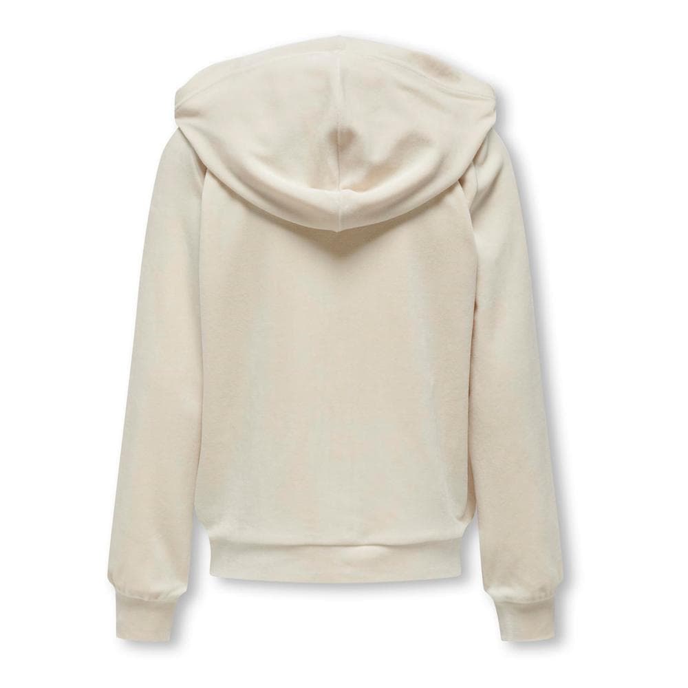 Sweat Zippée Beige Fille Kids ONLY Kogrebel 2