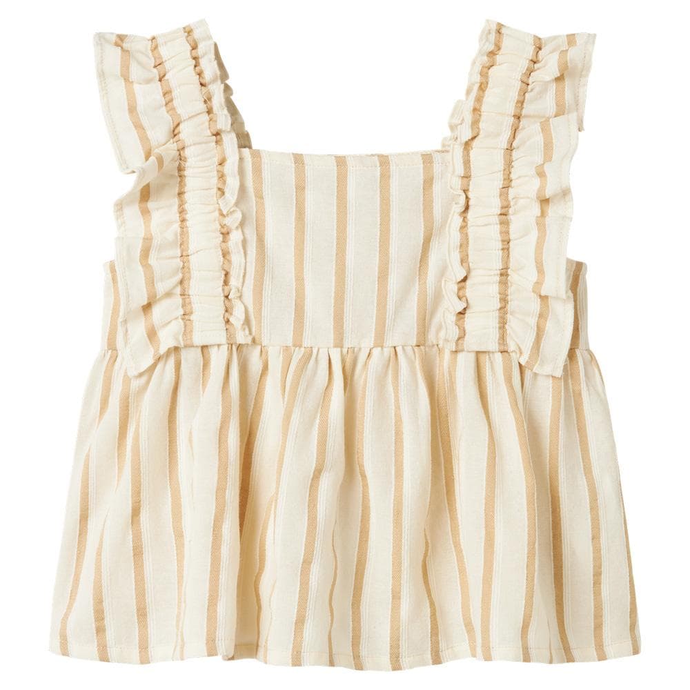 Débardeur Blanc/Beige Fille Name it Herdon 1