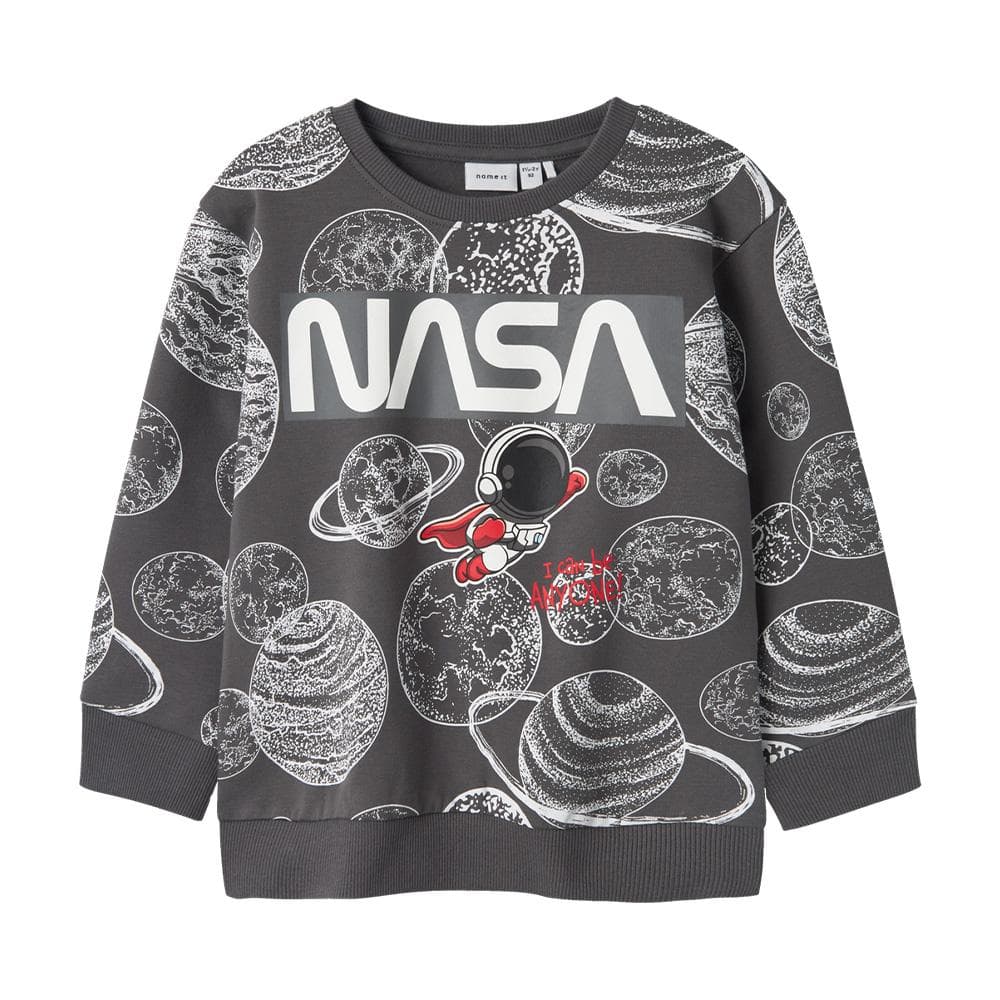 Sweat Gris Garçon Name it Daim Nasa 1