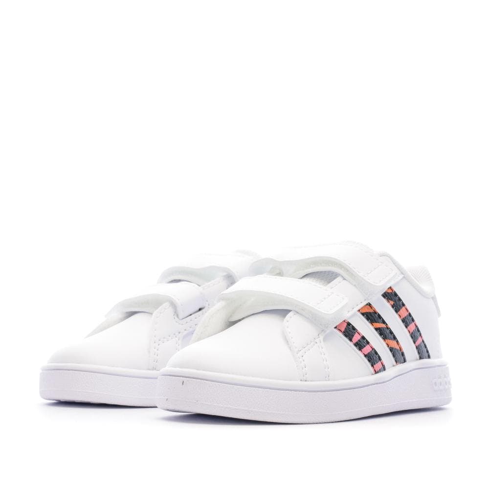 Baskets Blanche Garçon Adidas Grand Court Cf I 6