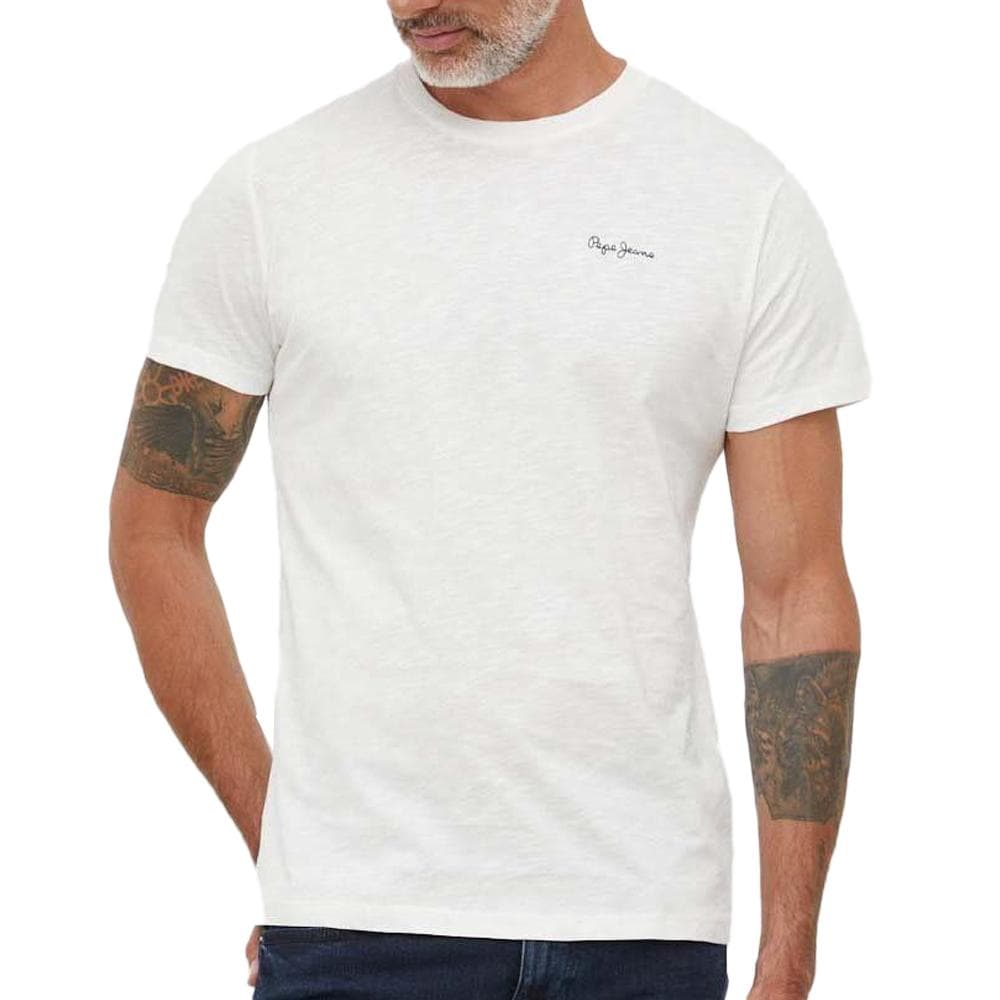 T-shirt Blanc Homme Pepe Jeans Wiltshire 1
