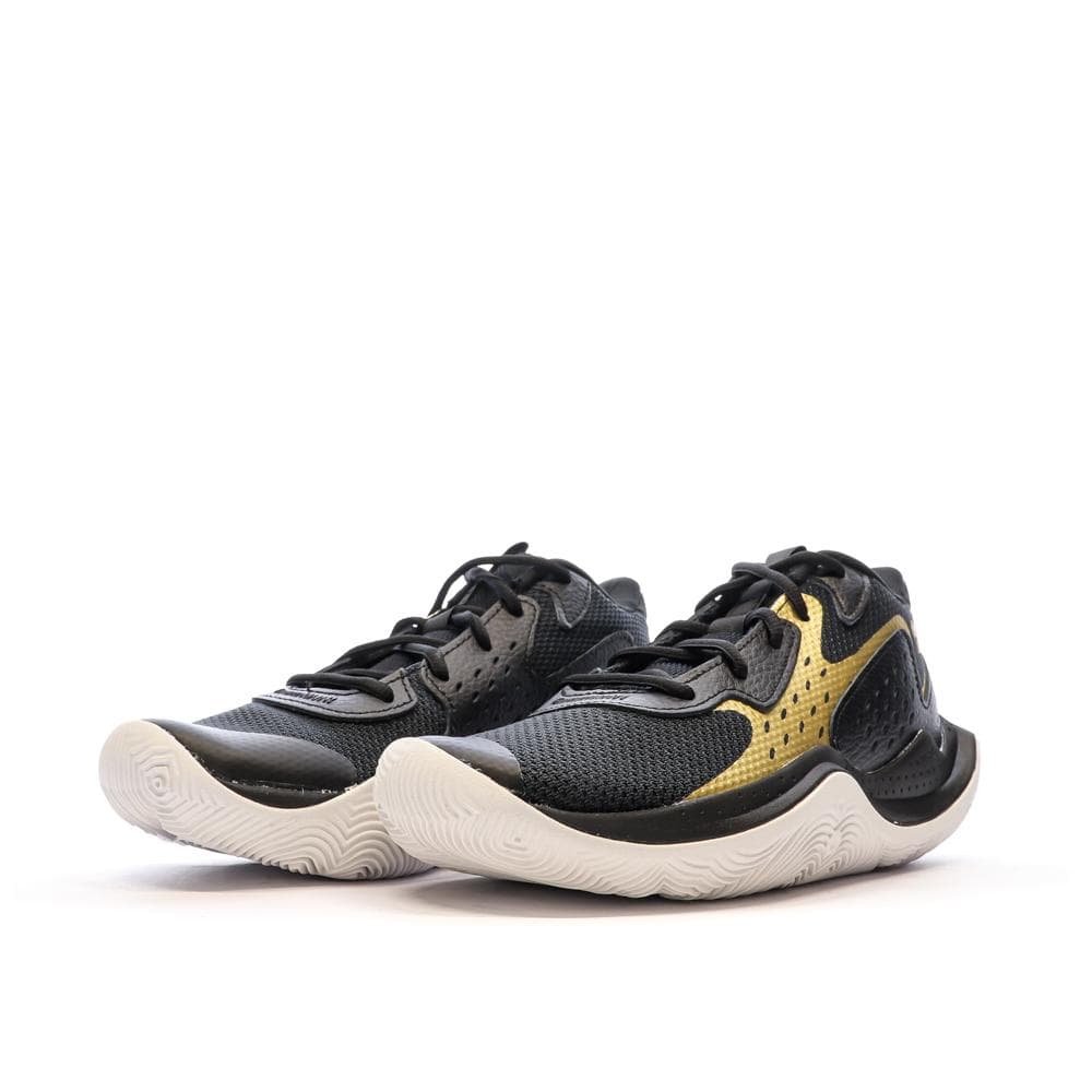 Chaussures de Basket Noir/Doré Mixte Under Armour Jet 23 6