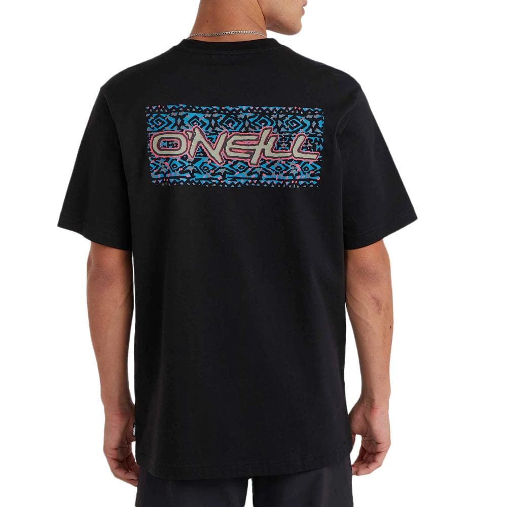 T-Shirt Noir Homme O'Neill Word 2