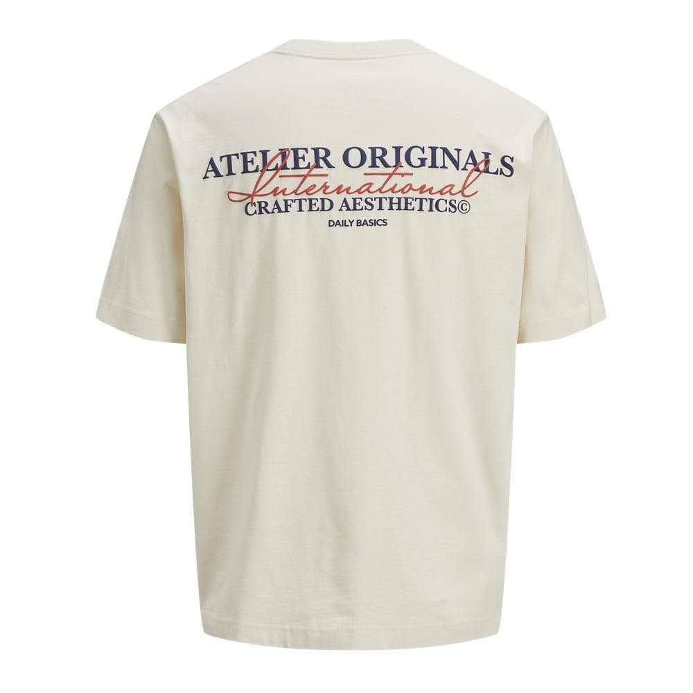 T-Shirt Beige Garçon Jack & Jones Slington 2