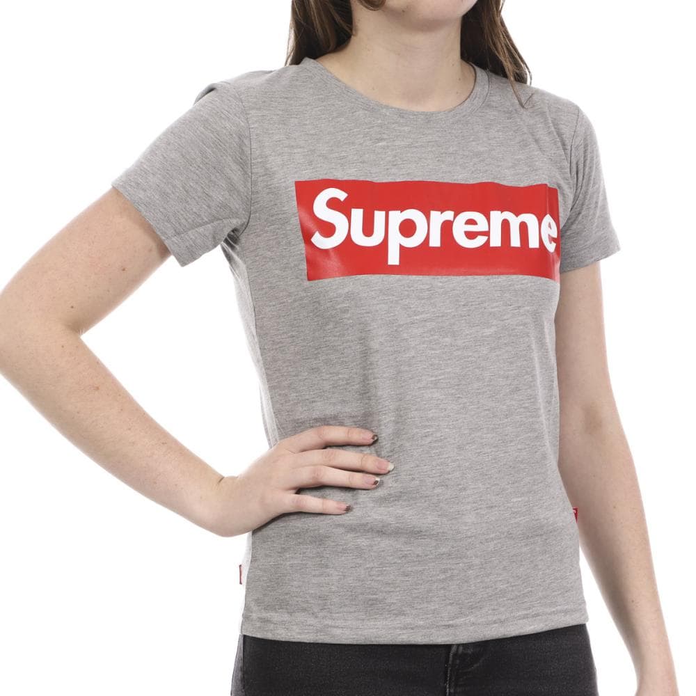 T-shirt Gris Femme Supreme Grip Sofy G°W 1