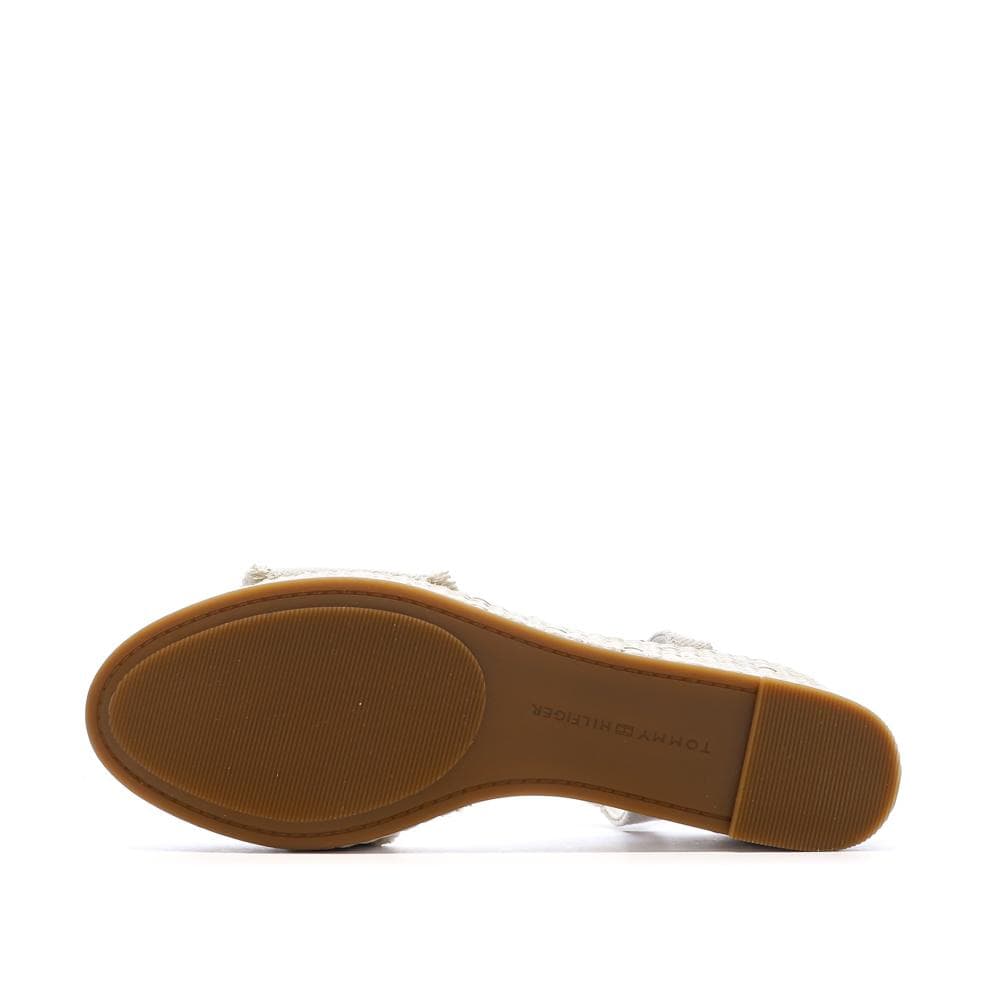 Sandales à Talons Beige Femme Tommy Hilfiger Wedgeee 5