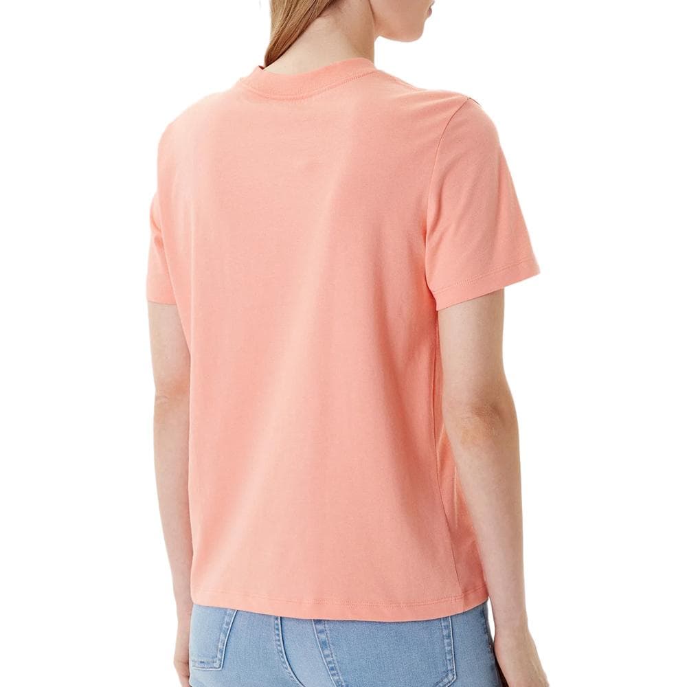 T-shirt Rose Femme Calvin Klein Jeans Ss 20s Classic Logo 2