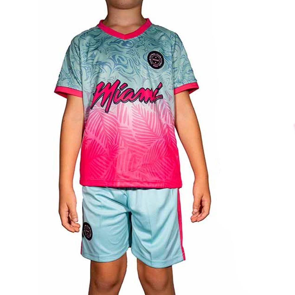 Ensemble Turquoise/Rose Enfant Sport Zone Miami 1