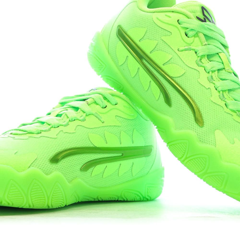 Chaussures de Basketball Vertes Homme Puma Stewie 3 7