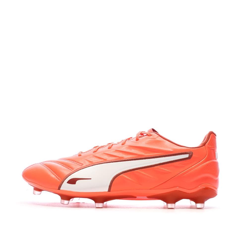 Chaussures de Foot Orange Fluo Homme Puma King Pro FG/AG 1