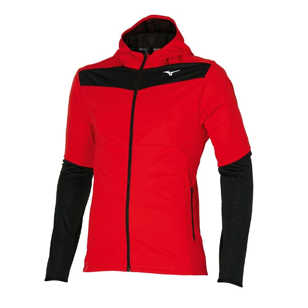 Veste Rouge/Noir Homme Mizuno J2GE2570 1