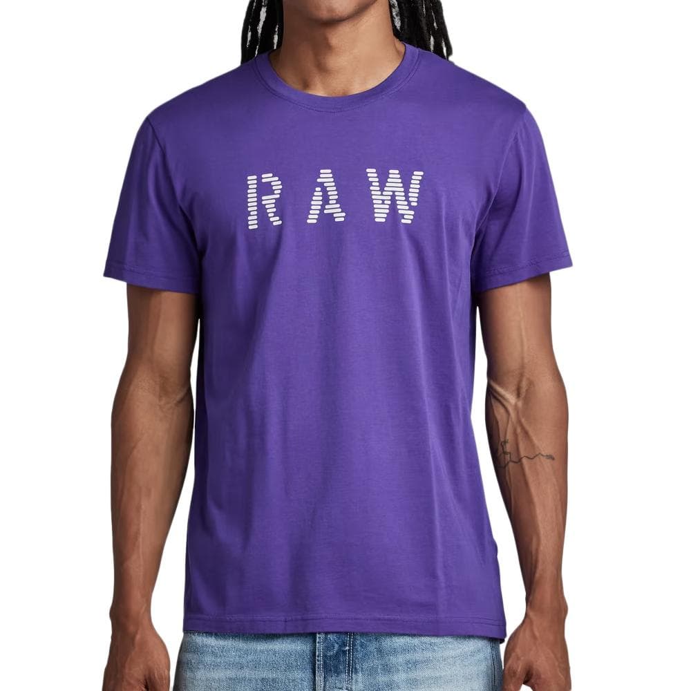 T-shirt Violet Homme G-Star Raw D22776 1