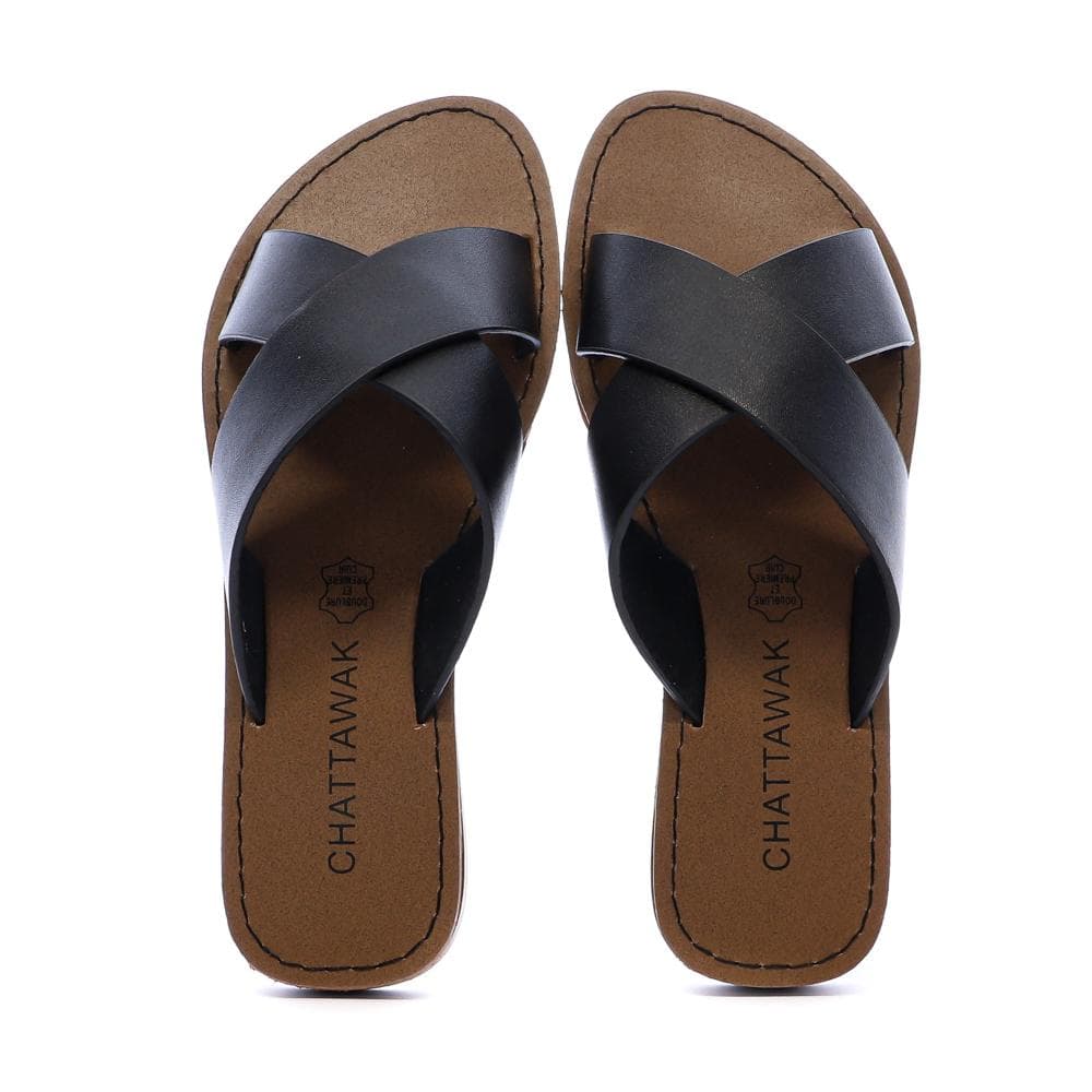 Sandales Noires Femme Chattawak Summer STELLA 3