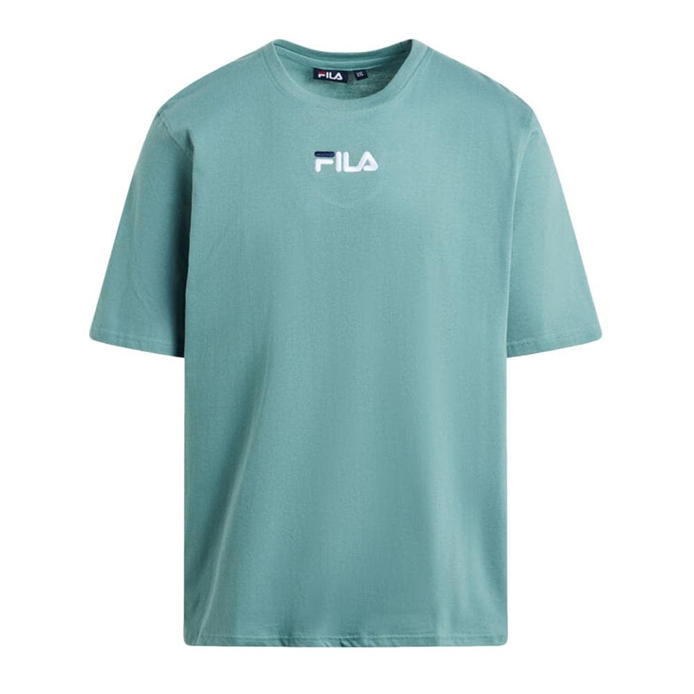 T-shirt Bleu Homme Fila Embroidered 1