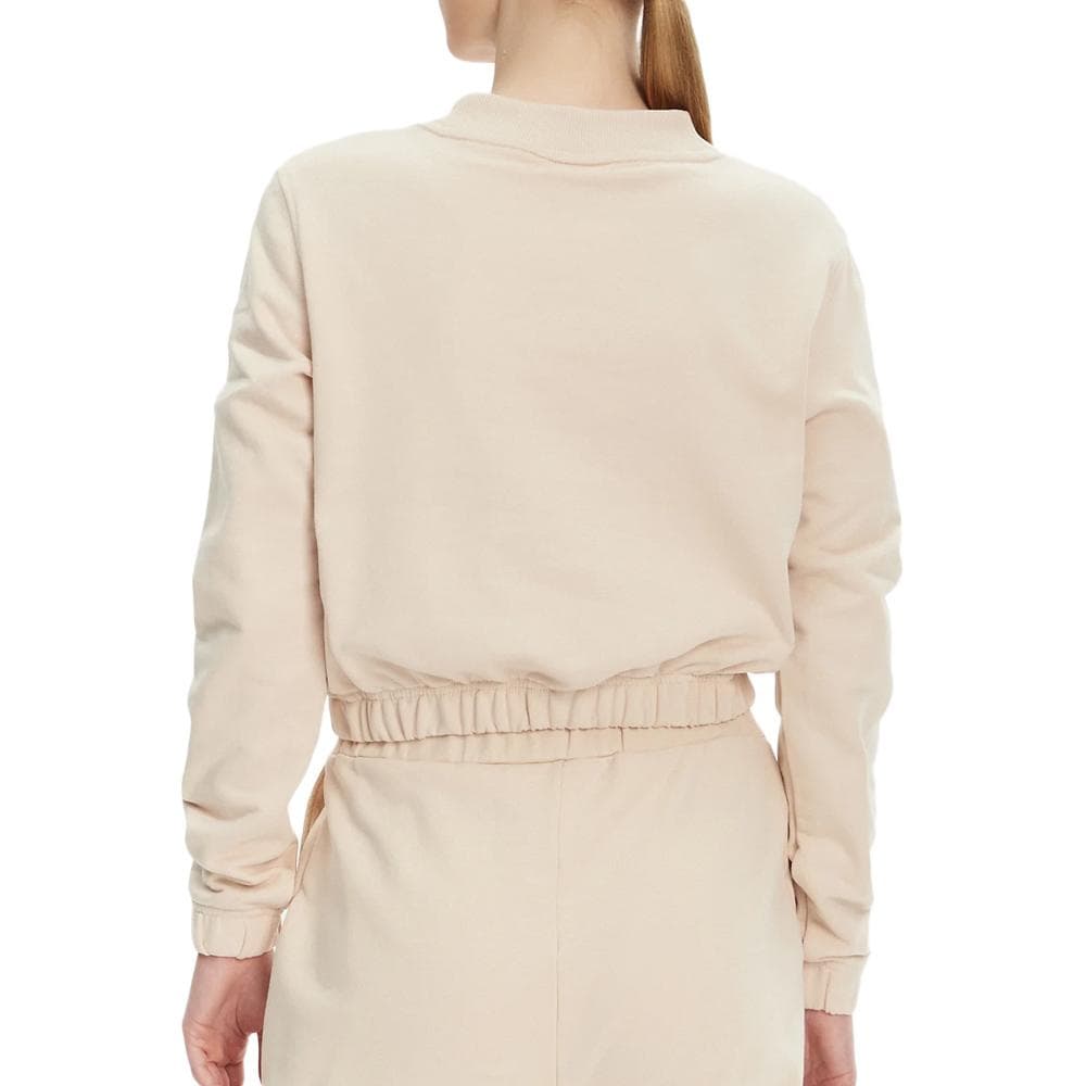 Sweat Beige Femme Calvin Klein Jeans Applique 2