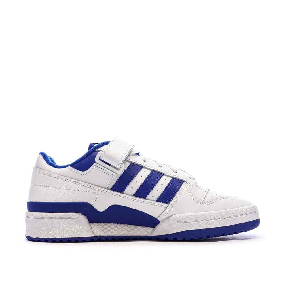 Basket Blanc/Bleu Homme Adidas Forum Low 2