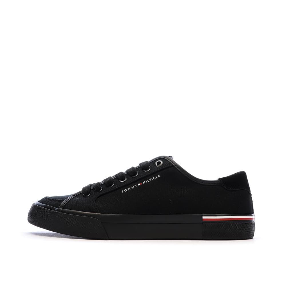 Baskets Noires Homme Tommy Hilfiger Core Corporate Vulcs 1