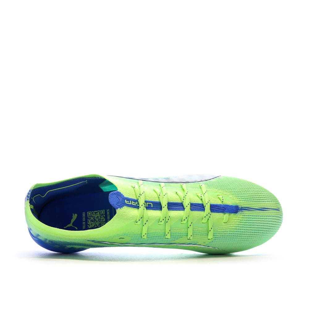 Chaussures de Foot Vertes Homme Puma Ultra 5 Ultimate FG 4