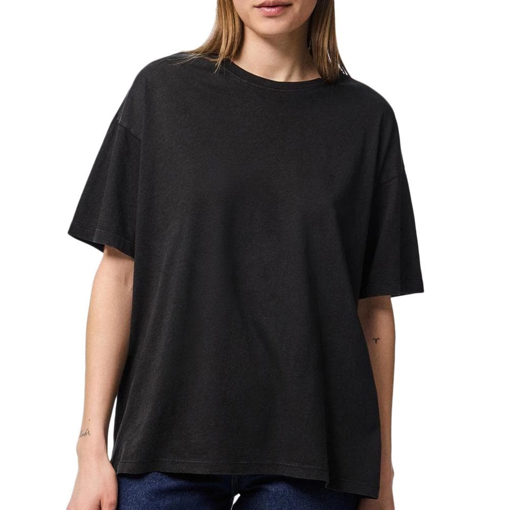 T-Shirt Noir Femme Pieces Loise 1