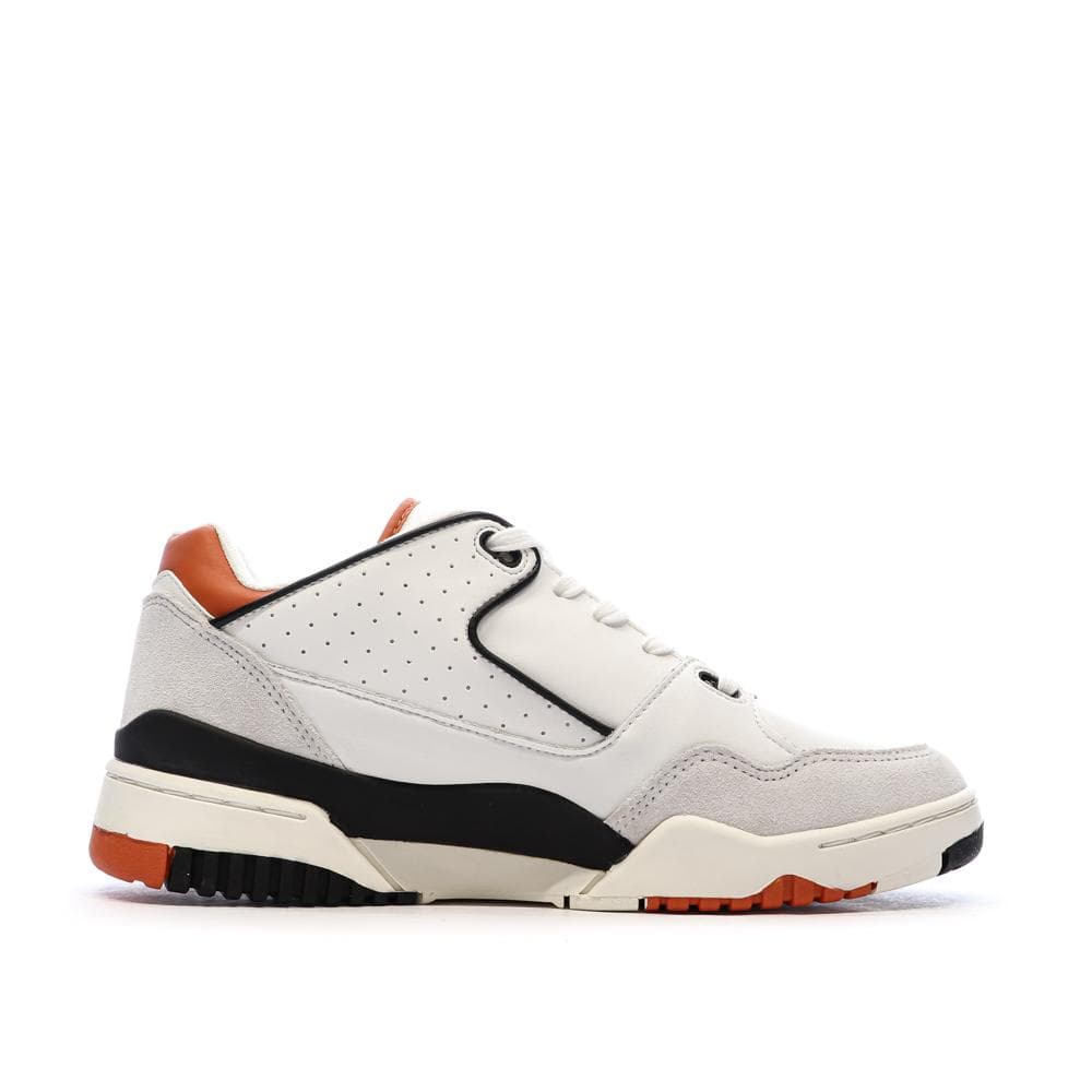 Baskets Blanc/Orange Homme Le Coq Sportif Dynactif T1000 2