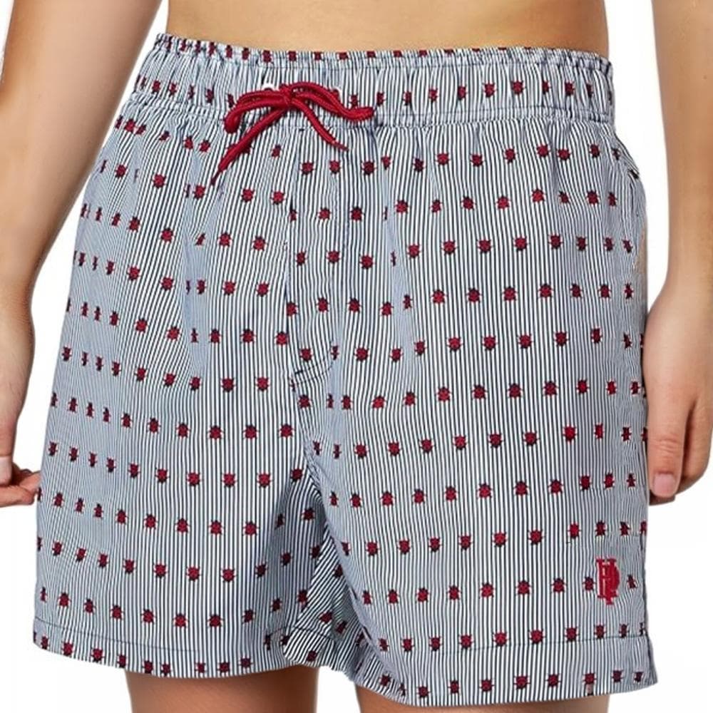 Maillot de bain Bleu/Blanc Garçon Haute Pression Coccinelle 1