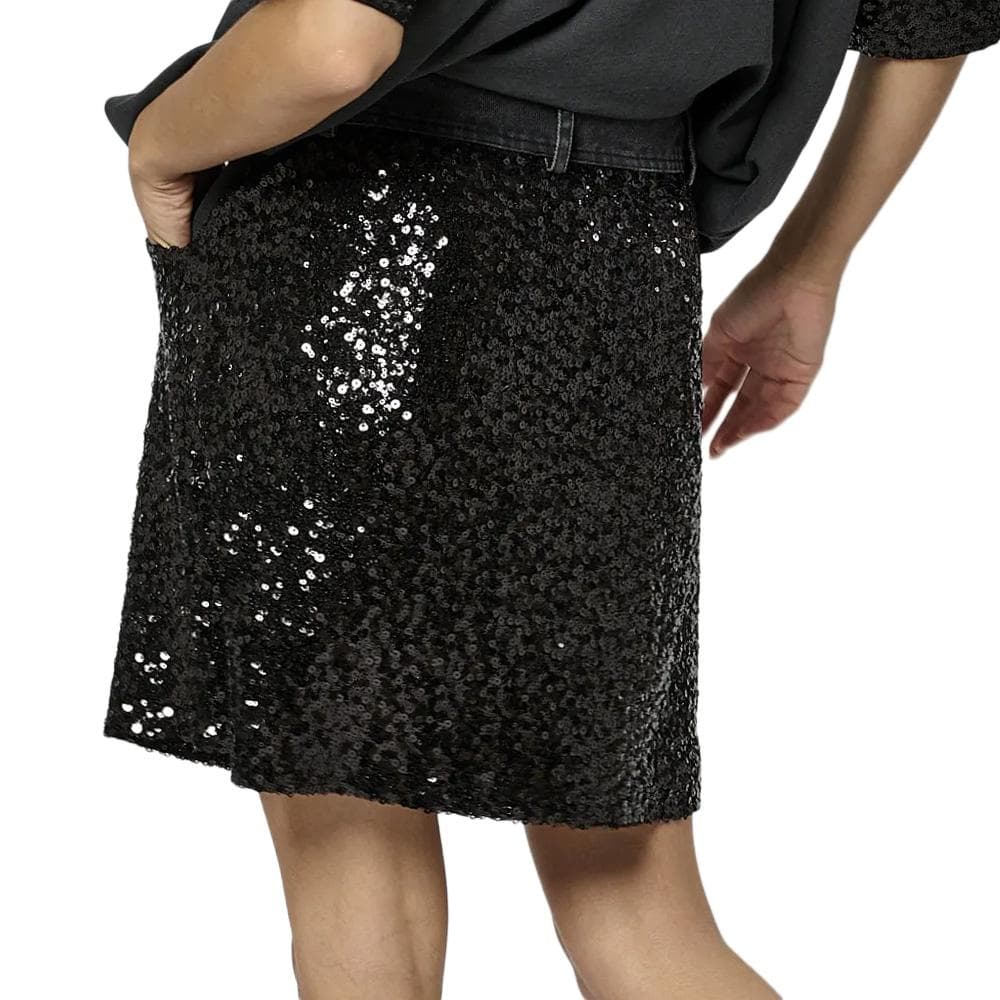 Jupe Noir à Sequins Femme Kaporal SUZON 2
