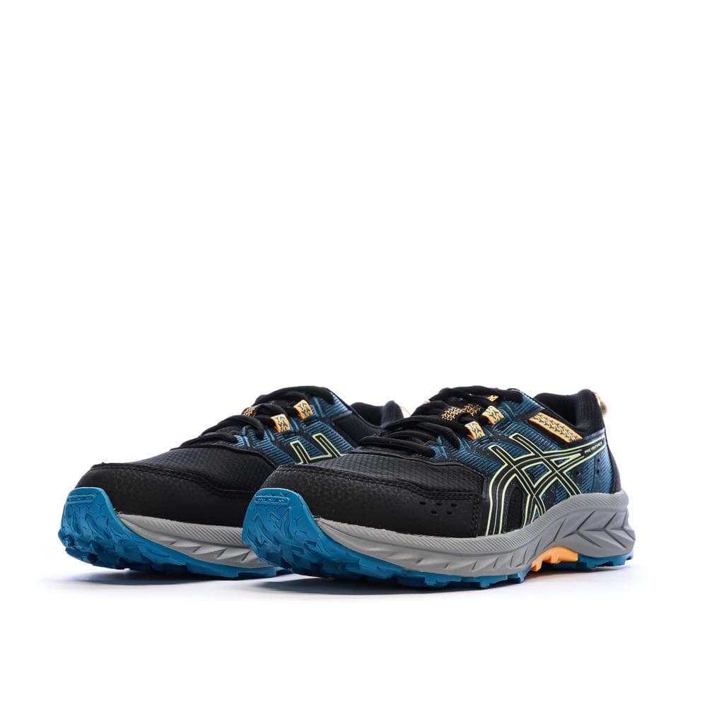 Chaussures de Running Noir/Gris Garçon Asics Pre Venture 9 6