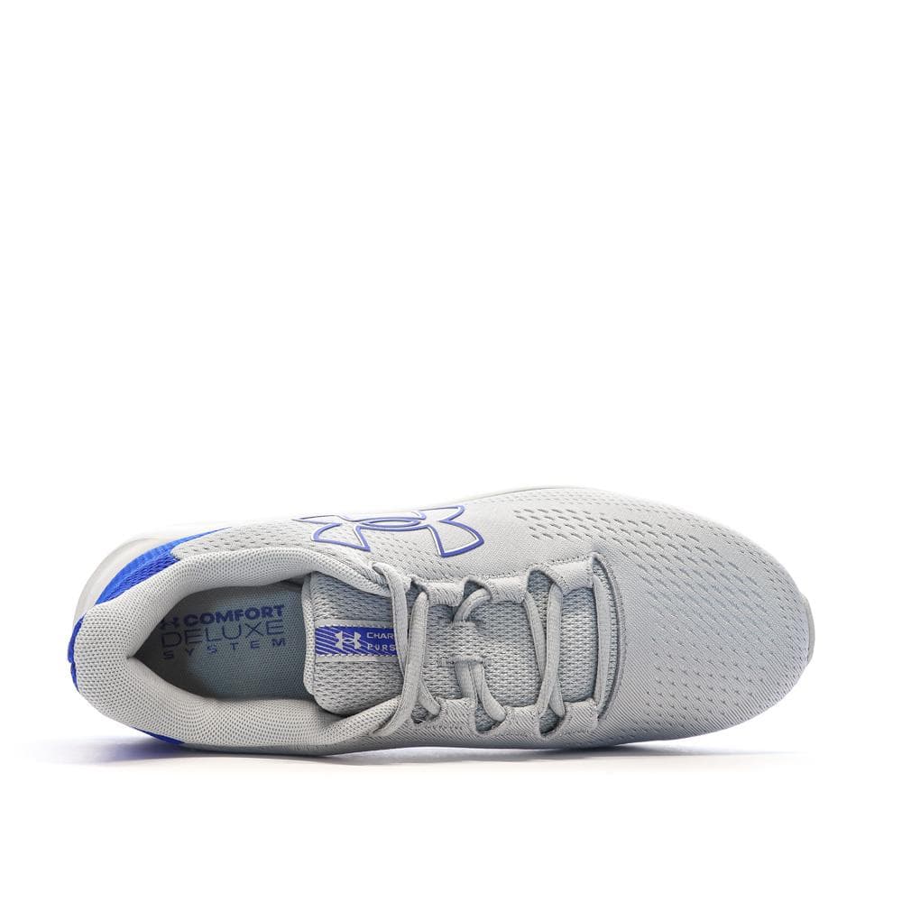 Chaussures de running Gris/Bleu Homme Under Armour Charged 4