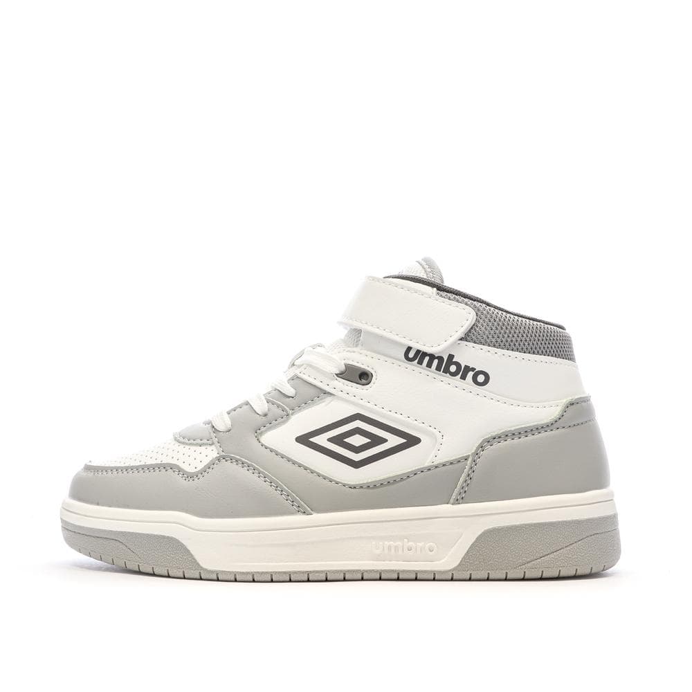 Baskets Blanches/Gris Garçon Umbro Olly 1