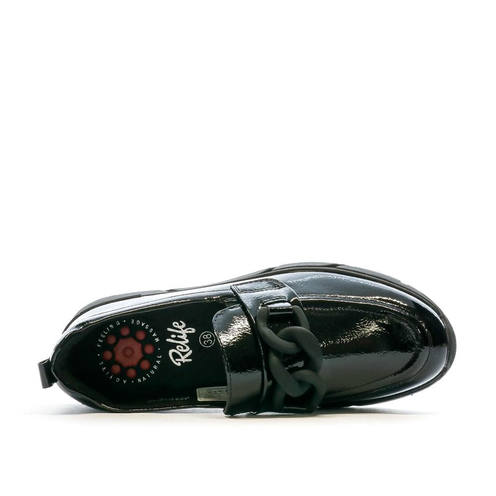 Mocassins Noir Femme RELIFE Femme Vilsage 4