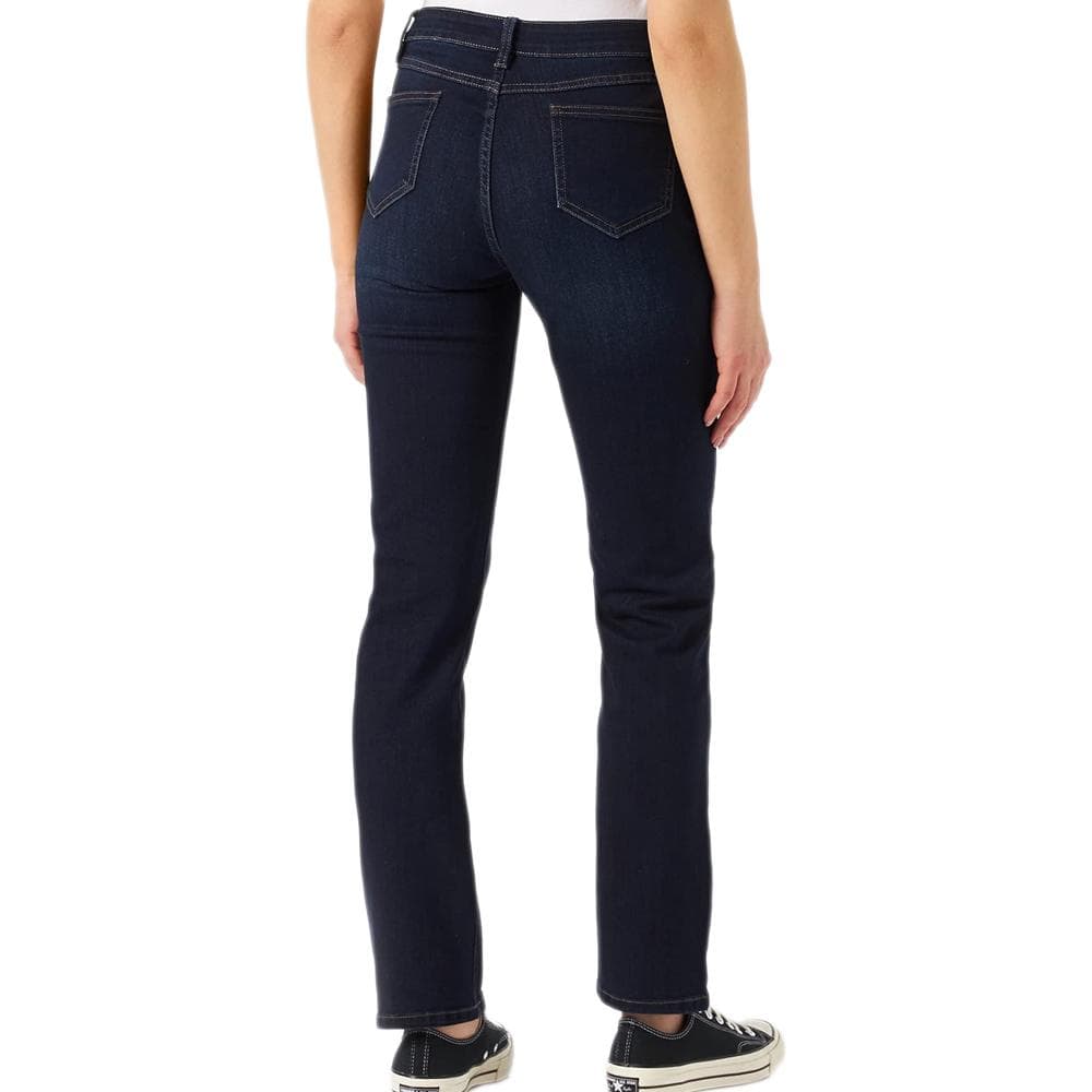 Jean Droit Bleu Foncé Femme Morgan 221 2