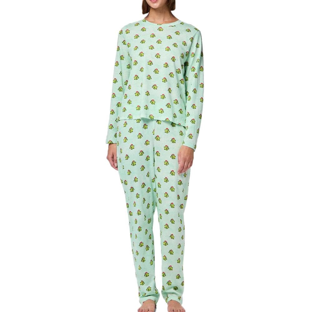 Pyjama Vert Femme Pieces Freya 1