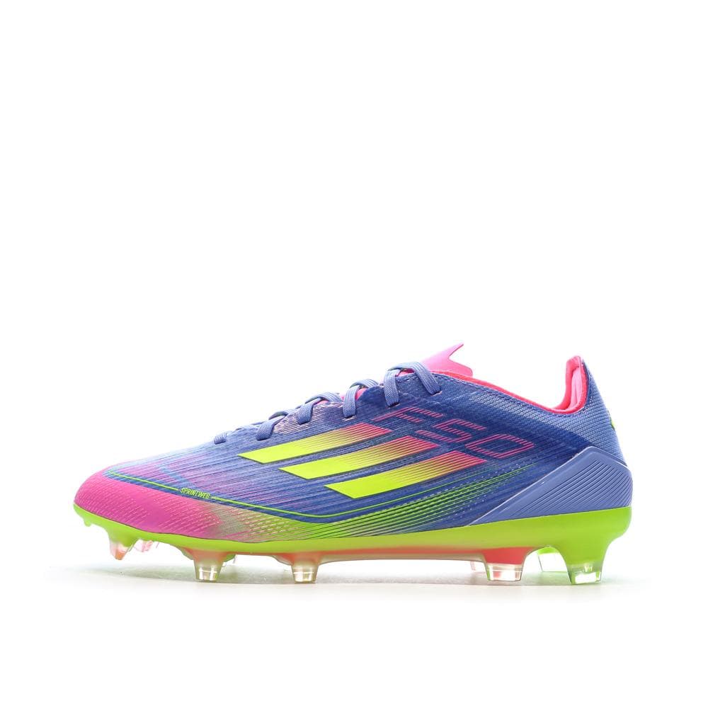 Chaussures de Foot Bleu/Rose/Jaune Homme Adidas F50 Pro FG 1