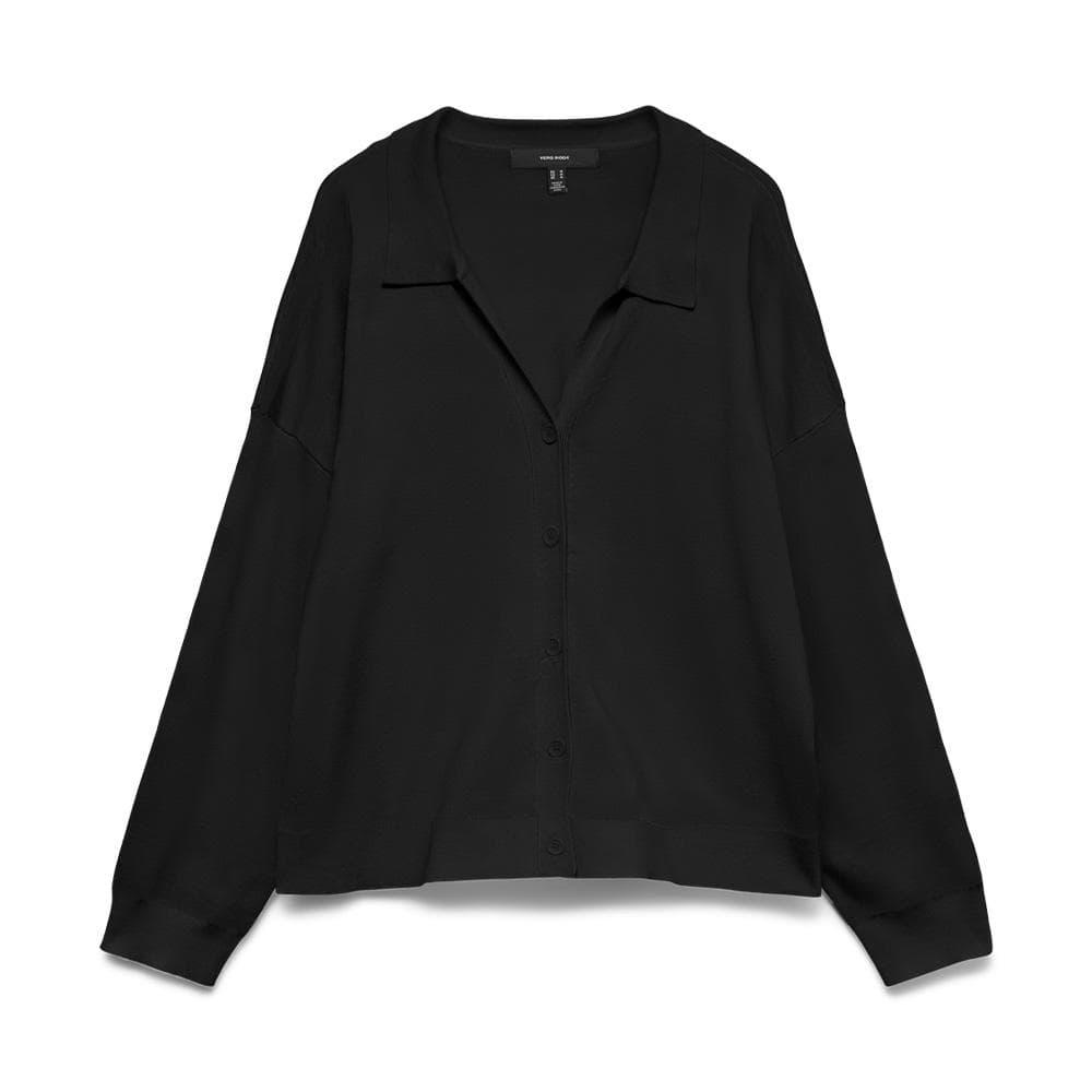 Pull en Maille Noir Femme Vero Moda Silla Stripe 2