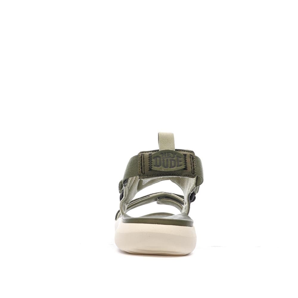 Sandales Kaki Homme Hey Dude Carson 7