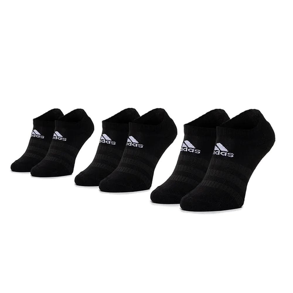 X3 Paires de Chaussettes Noir Homme Adidas DZ9385 1