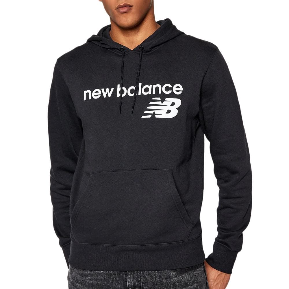 Sweat à Capuche Noir Homme New Balance Classic Core 1