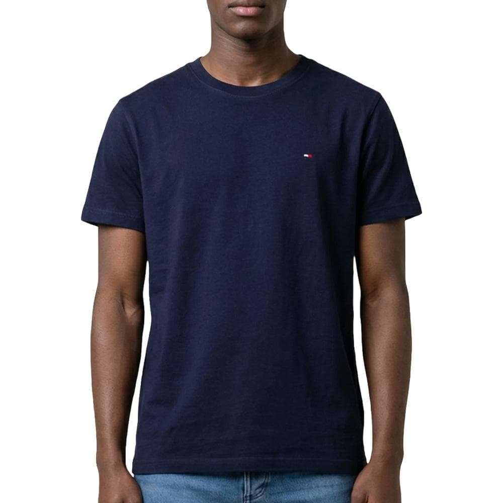 T-shirt Marine Pomme Homme Tommy Hilfiger Tjm Slim Linear 1