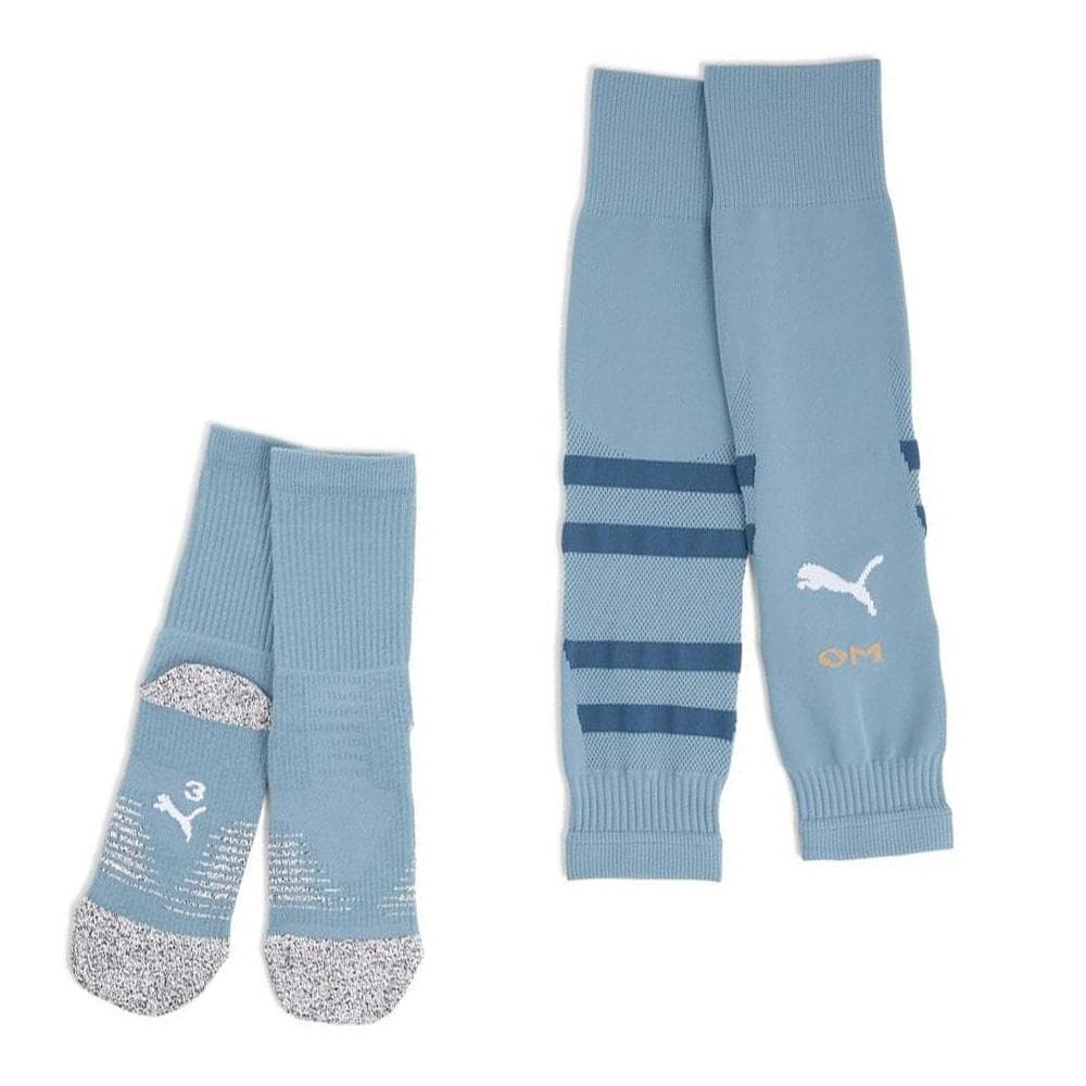 Chaussettes de Football Bleu Garçon Puma Team Om Graphic 2