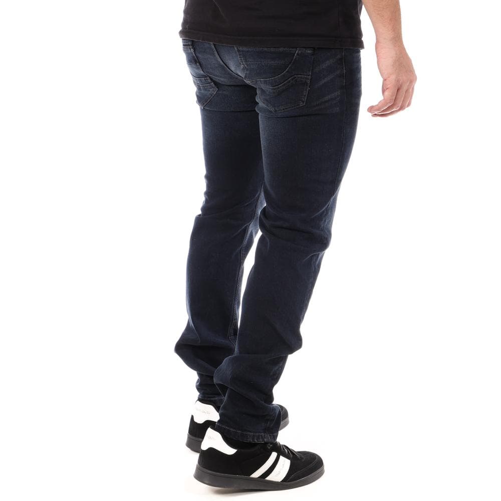 Jean Droit Bleu Foncé Homme RMS26 Over Dyed 2