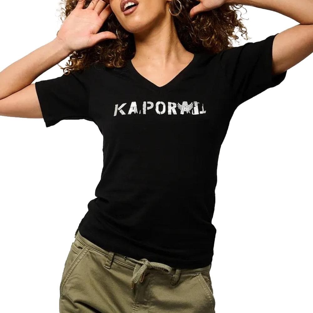 T-Shirt Noir Femme Kaporal ENDA 1