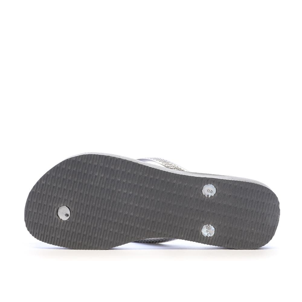 Tongs Gris Femme Havaianas Slim Logo Infradito 2