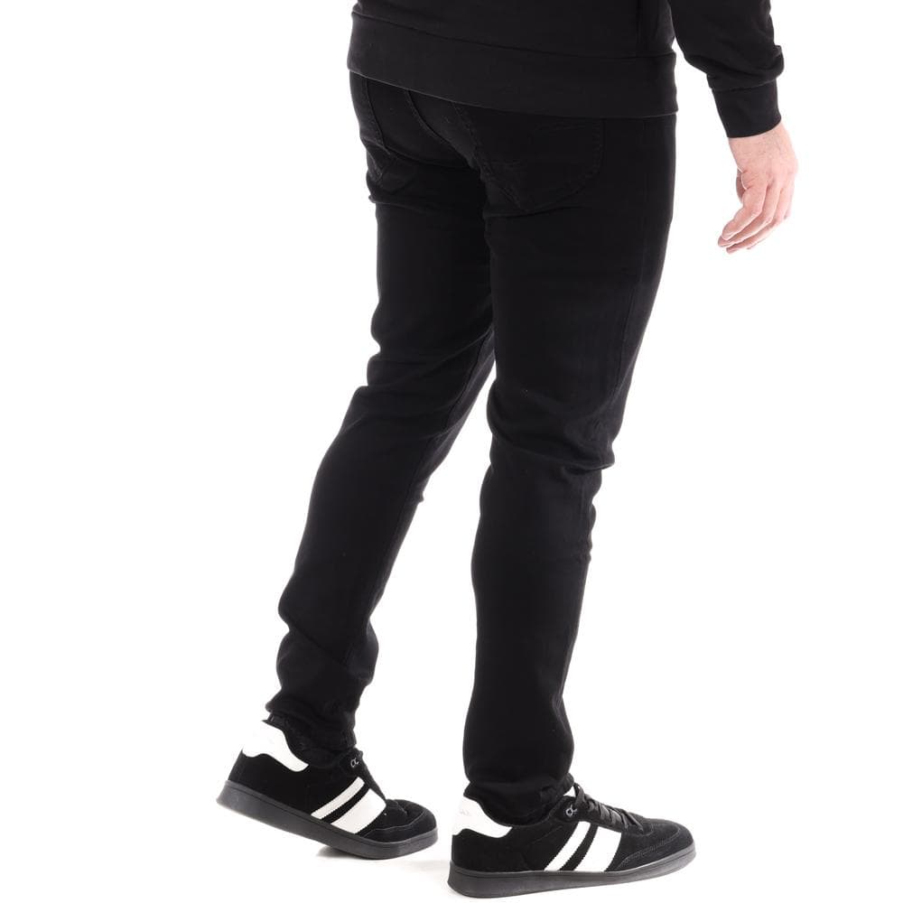 Jean Droit Noir Homme Schott TRD196832 2