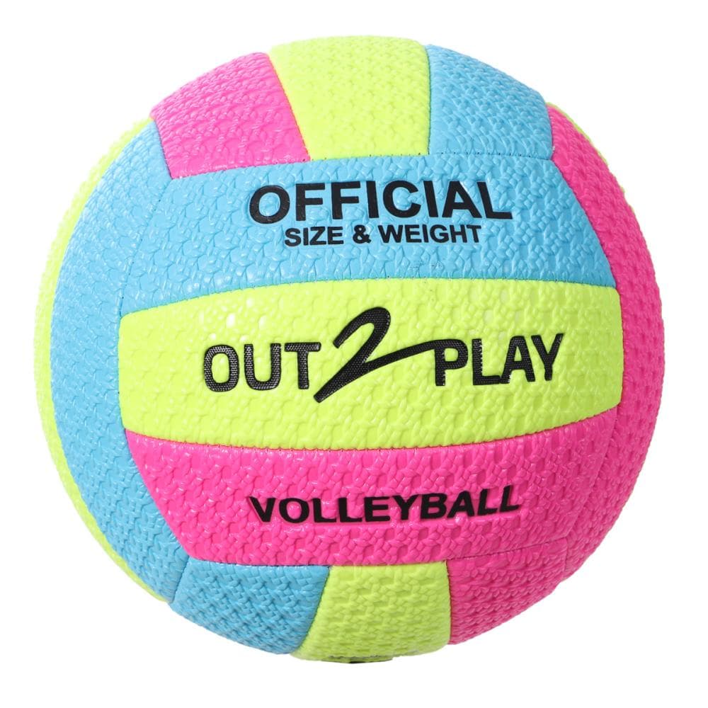 Ballon de Beach Volley Multicolore Gomme 260gr 1