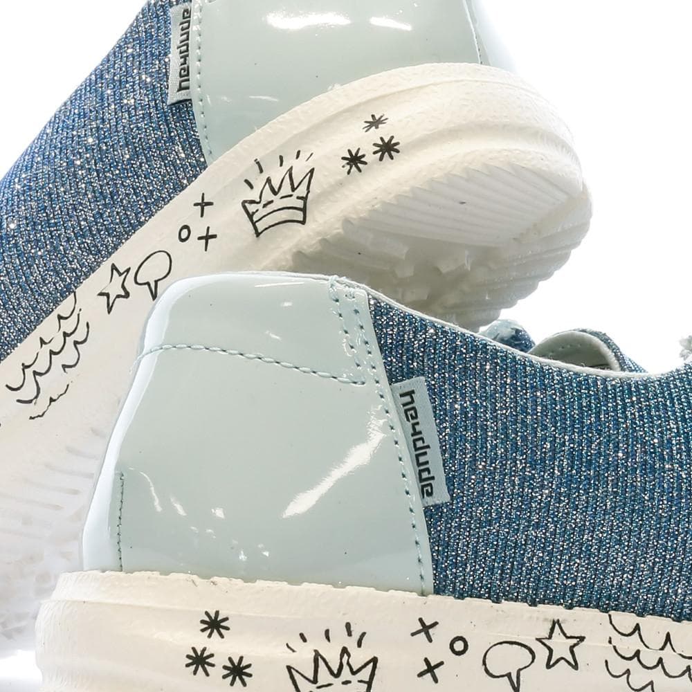 Chaussures Bleu Mixte Hey Dude Wendy 7