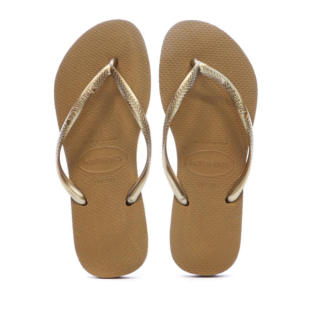 Tongs Marron Femme Havaianas Slim Infradito 3