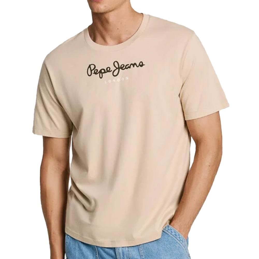 T-shirt Beige Homme Pepe jeans Eggo PM508208 1